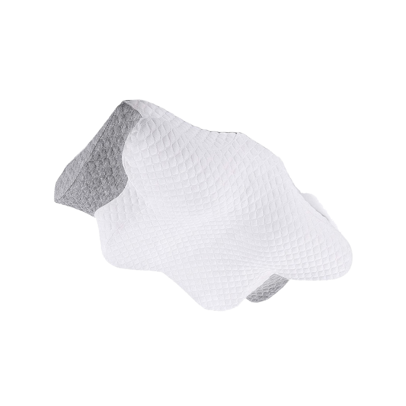 Minne Bomull Occipital Nakkesmerter Kontur Søvn Cervical Spine Support Pute Ergonomisk Side Sleep Pute