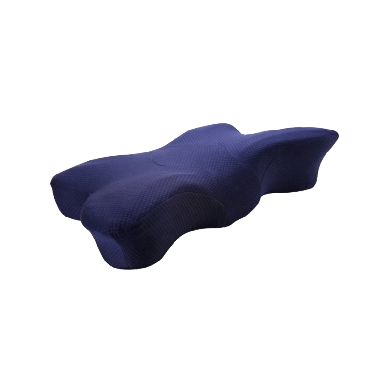 Komfortabel seng Sleep Wege Custom Contour Ortopediske Sommerfuglformede Puter Sove Anti Snorke Cervical Memory Foam Pute