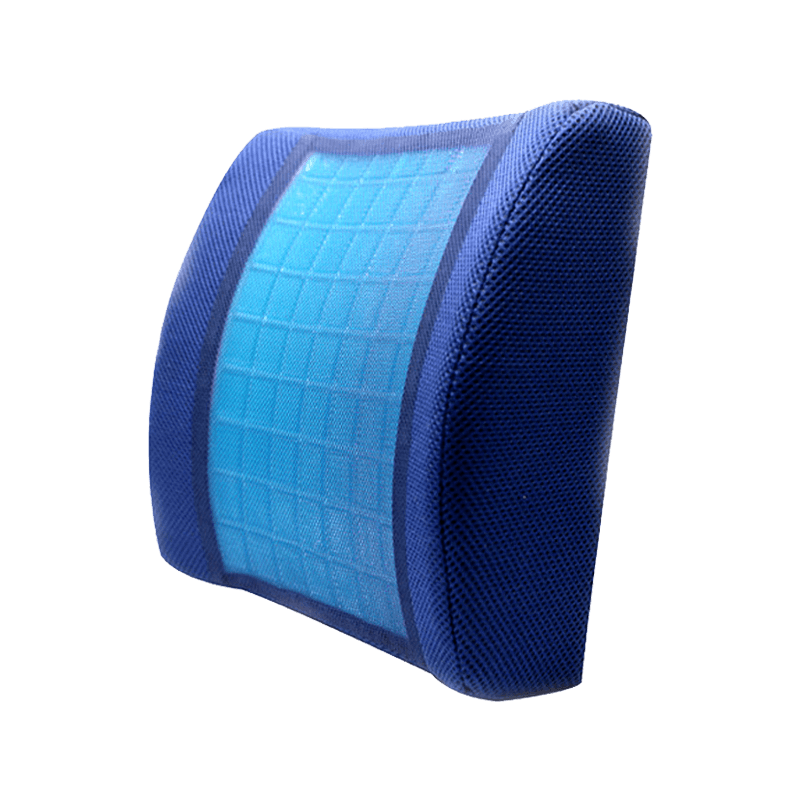 Fabrikk direktesalg Ergonomisk kjøling Gel Memory Foam Kontorstol Sete Korsryggstøtte Ryggpute for bil Kina Sommerstrikket