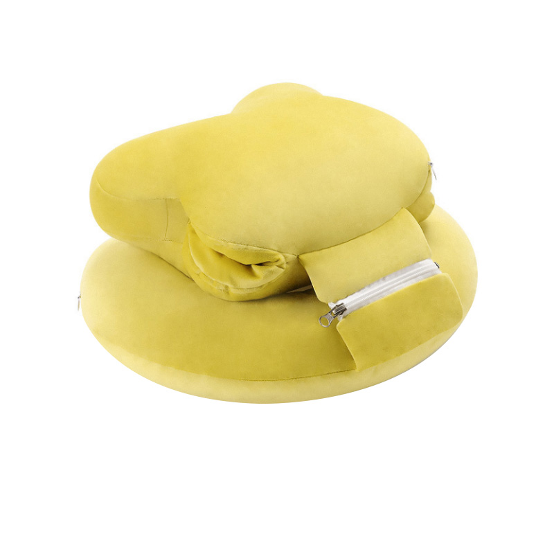 Amazon multifunksjon justerbar tilpasset nakkepute siesta pute søvn ergonomisk tre-i-ett nakkepute
