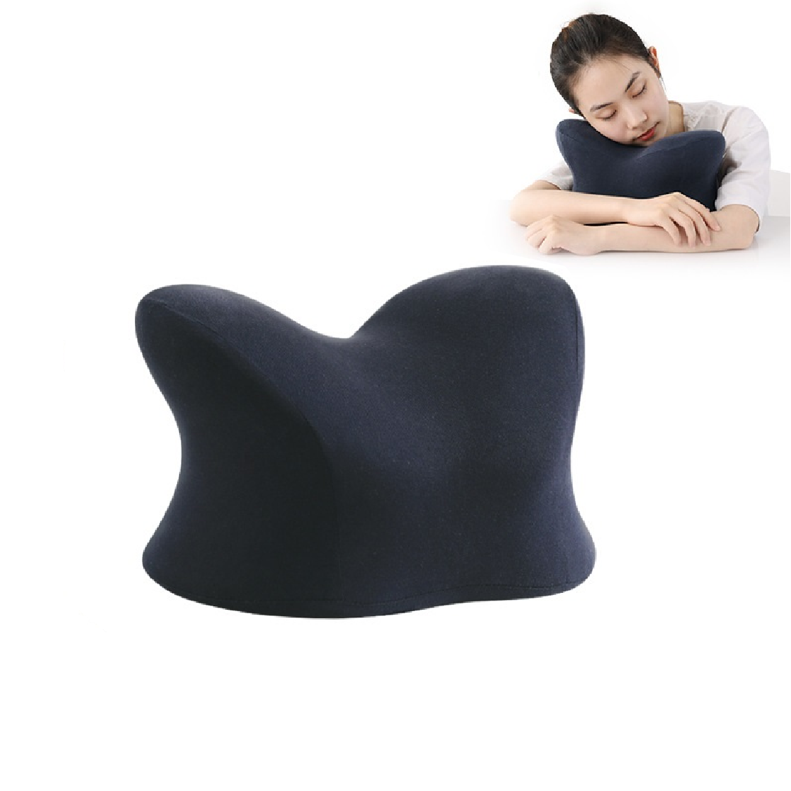 Slow rebound memory foam student lur pute lur pute nakkepute nakkepute
