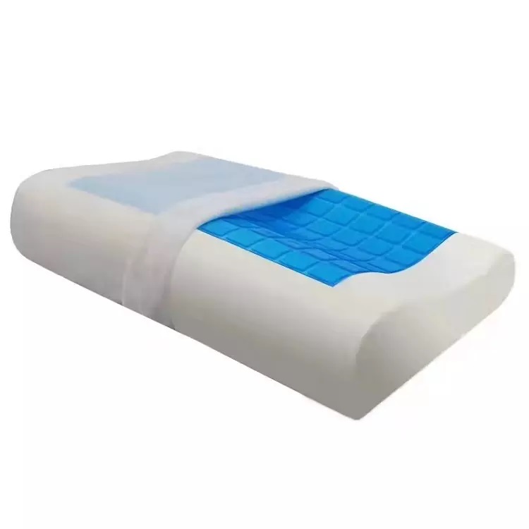 Hot Sale Factory Komfortabel Seng Pute Cooling Gel Infundert Pute Visco Pillow